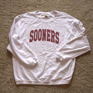 Charlie Southern: OU Boomer Sooner Corded Sweatshirt - XL